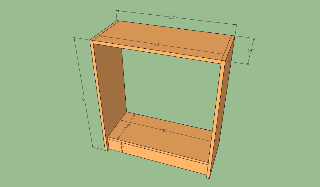 Shoe Cabinet Plans