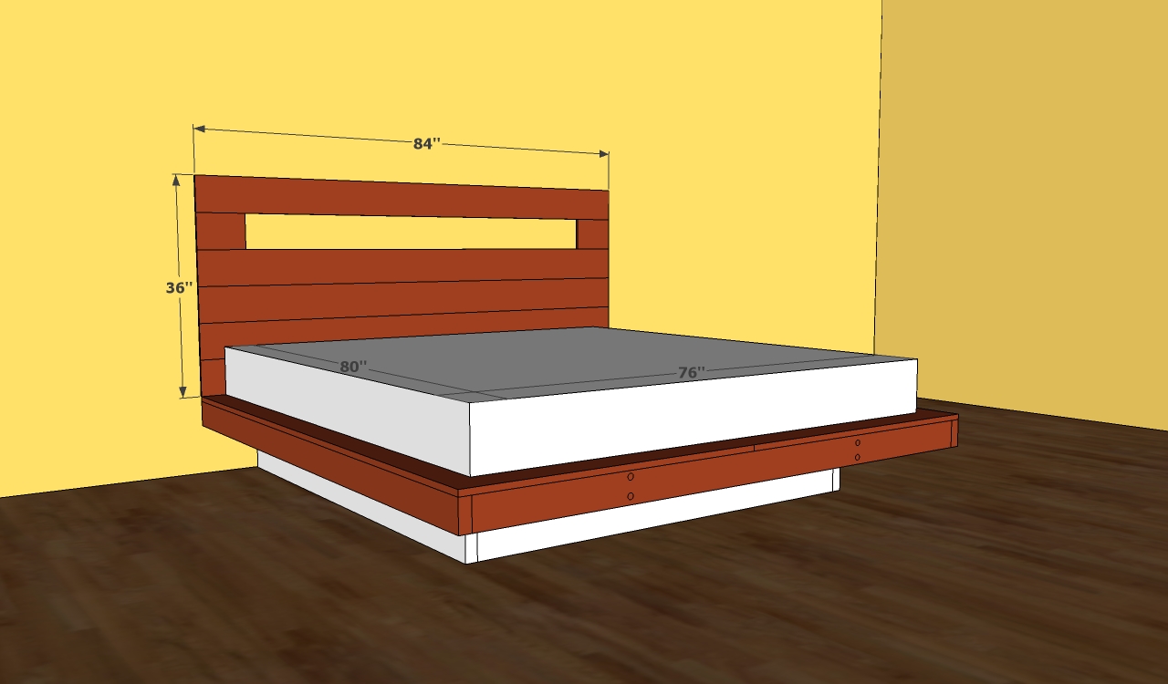 Platform Bed Frame Plans