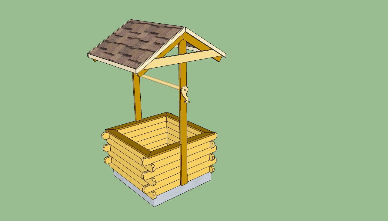 Octagon Wishing Well Plans Free Plans DIY Free Download 