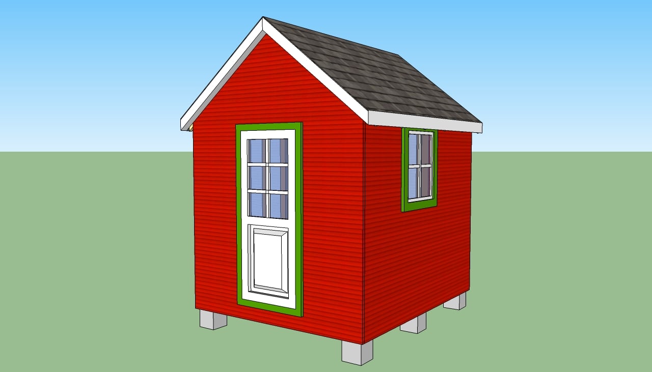 Free Garden Shed Building Plans