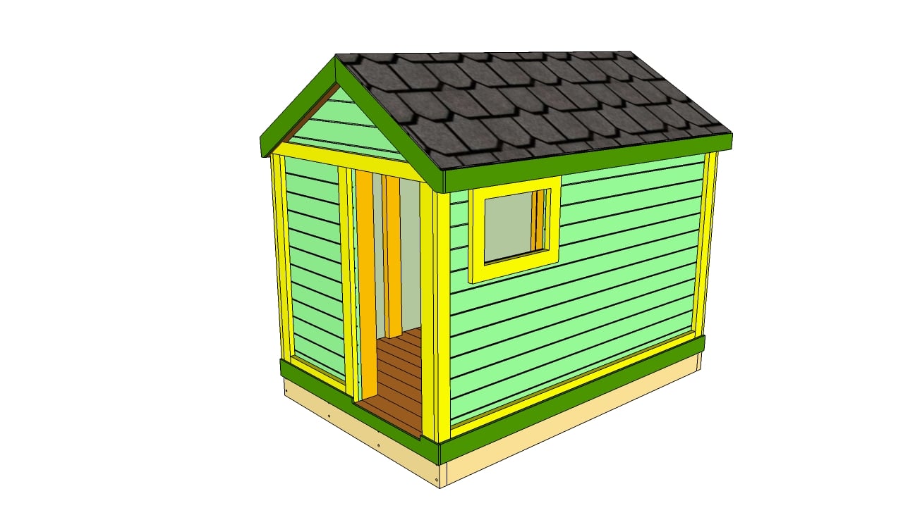 PDF DIY Do It Yourself Playhouse Plans Download double 