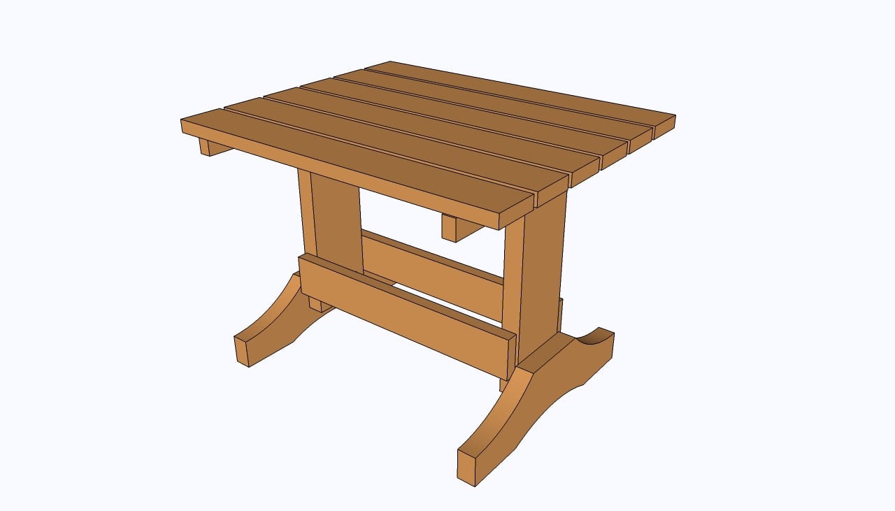 Small Table Plans | HowToSpecialist - How to Build, Step by Step DIY 