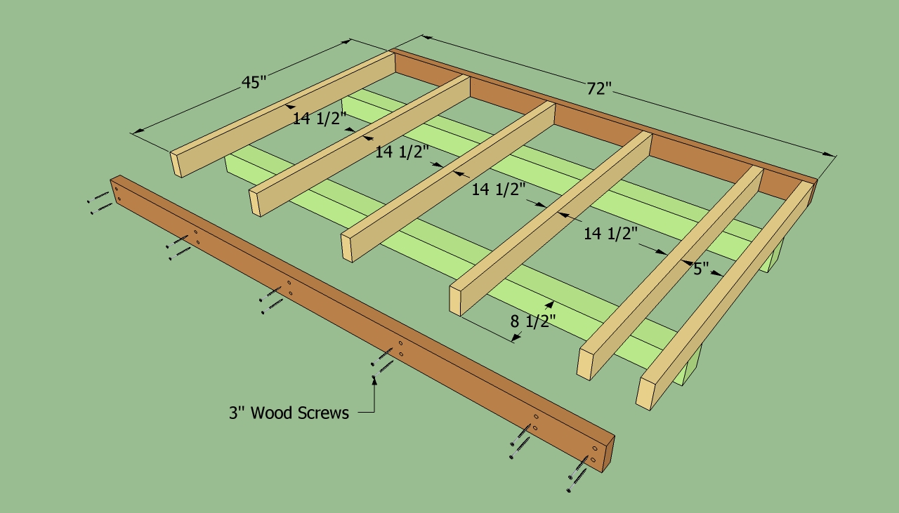 How to build a lean to shed