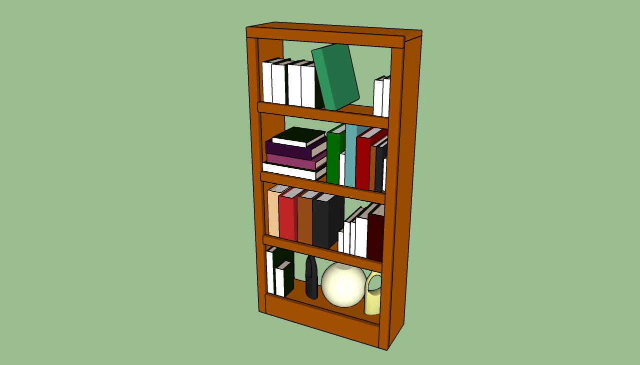 How To Build A Bookcase Wall With Wooden Material  Apps Directories