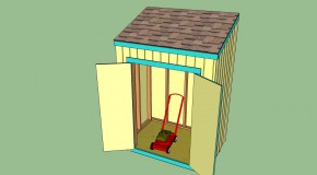 How to build a lean to shed