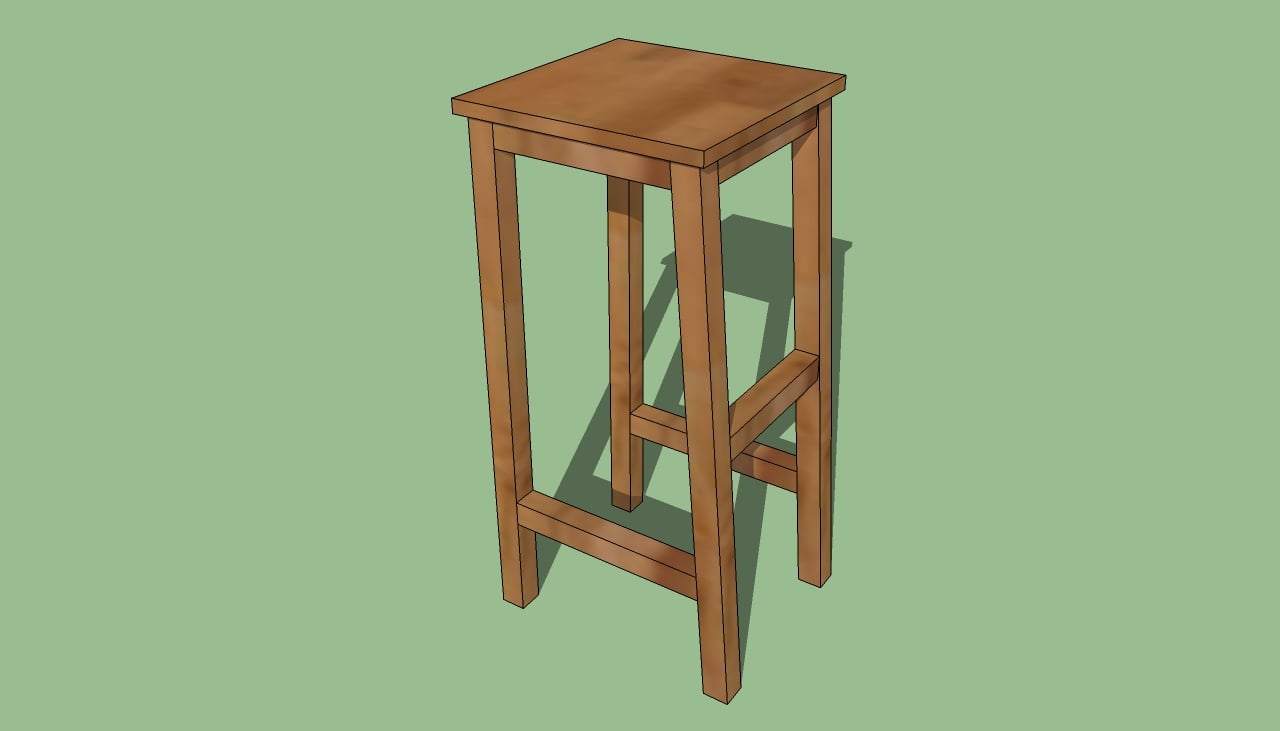  bar stool | HowToSpecialist - How to Build, Step by Step DIY Plans