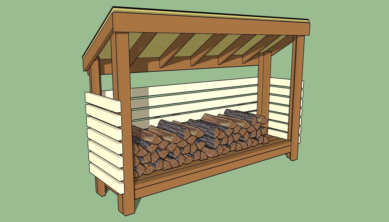 How to Build a Wood Shed for Firewood