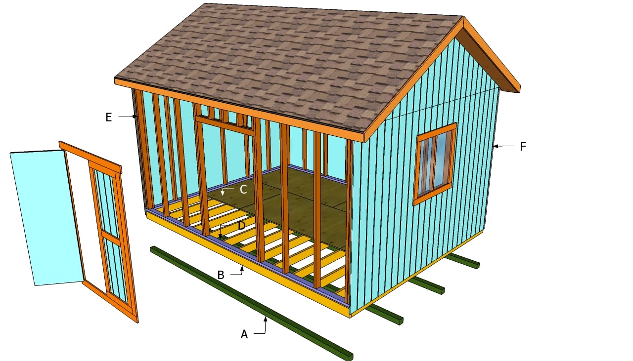 Nyi Imas Free 12x16 Shed Plans 24x24