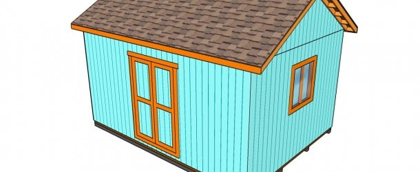 How to build a roof for a 12×16 shed