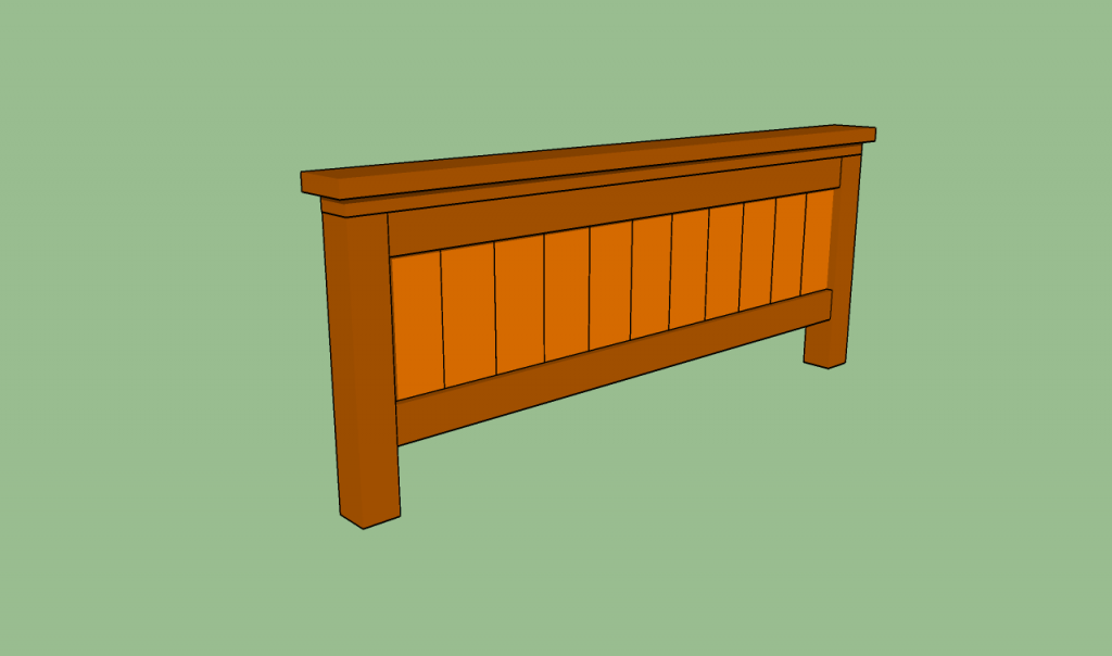 Footboard for queen bed