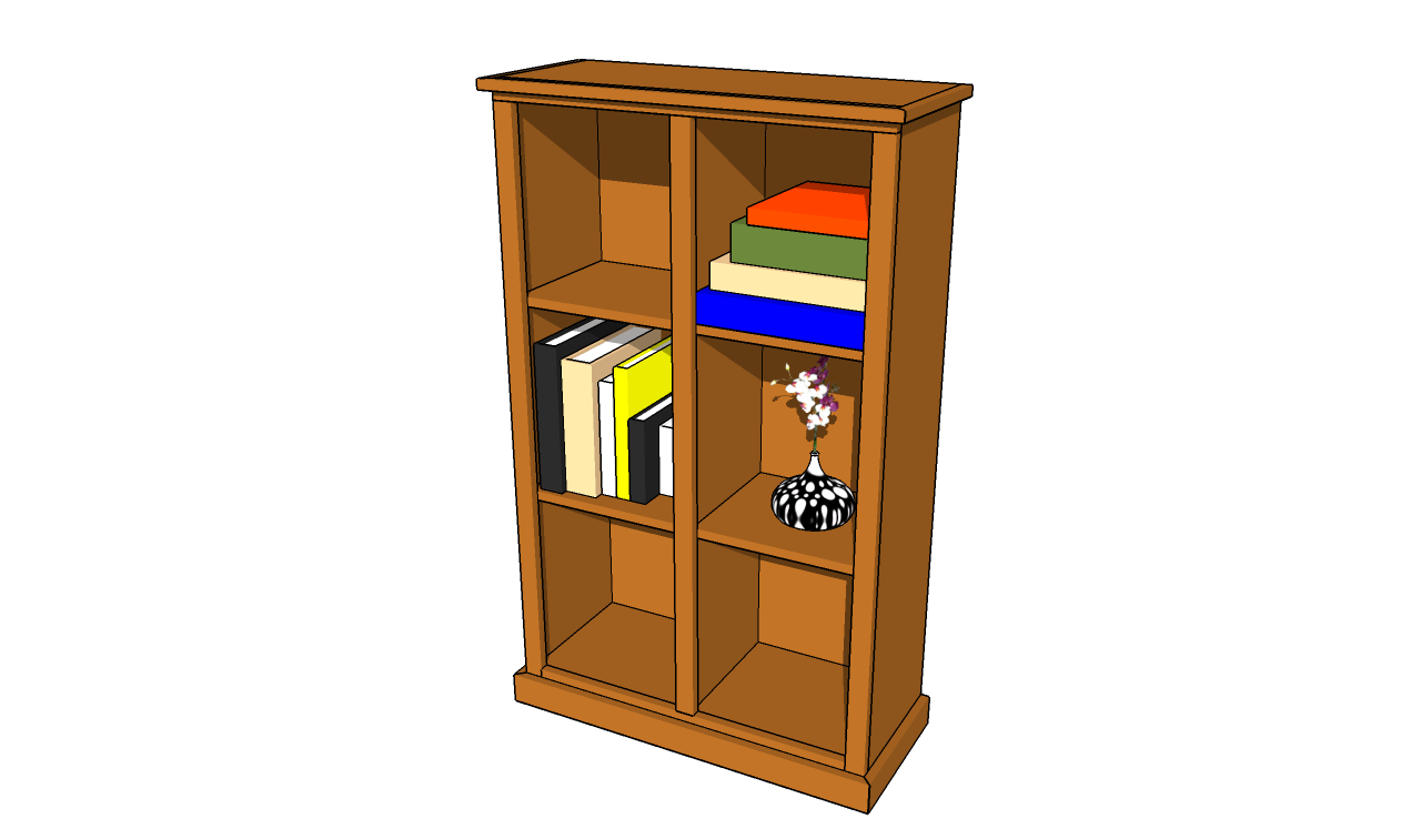 Simple bookshelf plans | HowToSpecialist - How to Build ...