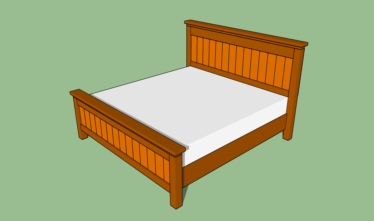 King Size Bed Frame Plans