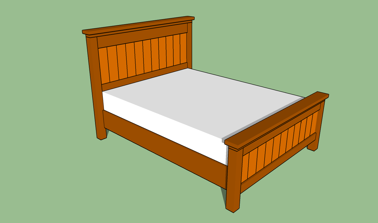 DIY Wood Design: Build wooden bed frame