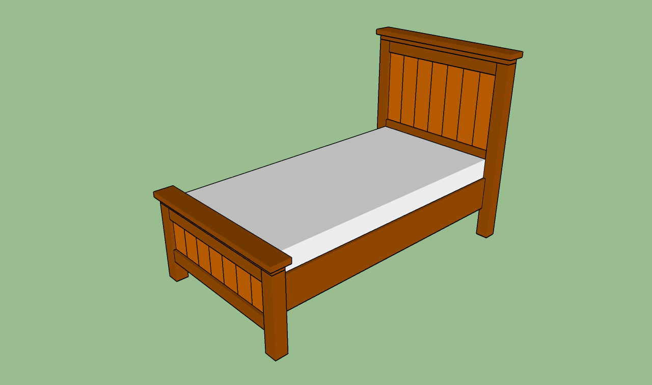 build wood twin bed frame | Best Woodworking Projects