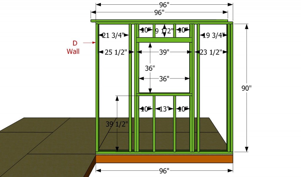 D wall plans