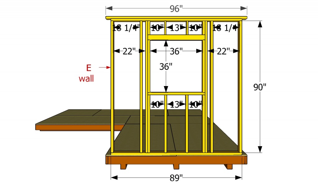 E wall plans