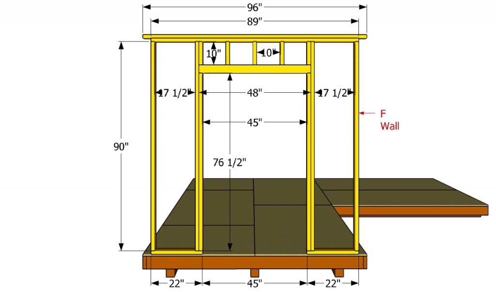 F wall plans