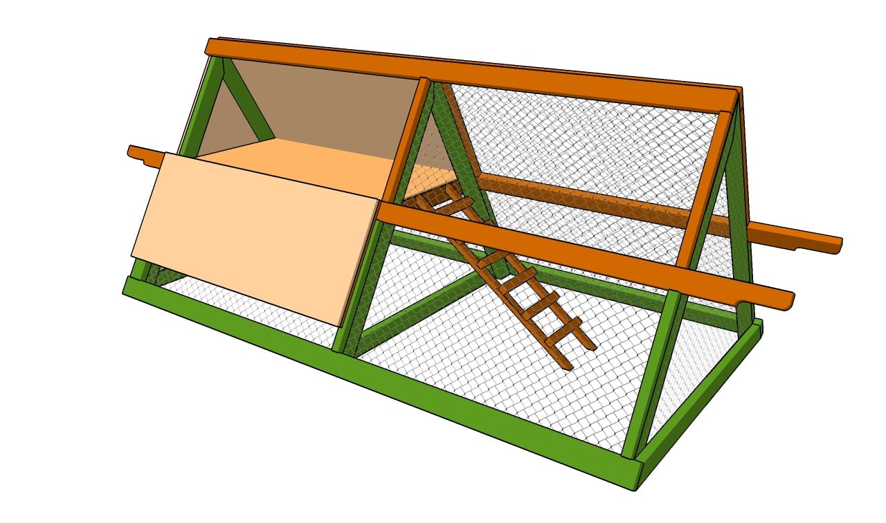 ... chicken coop | HowToSpecialist - How to Build, Step by Step DIY Plans