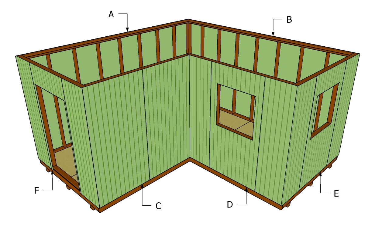 How To Install Siding On A Shed