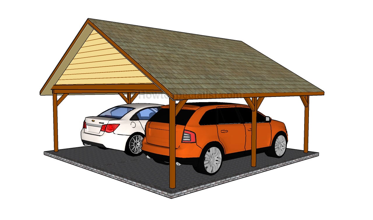 Wood Carport Building Plans