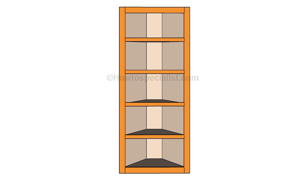 How To Build Corner Shelves Howtospecialist How To Build Step
