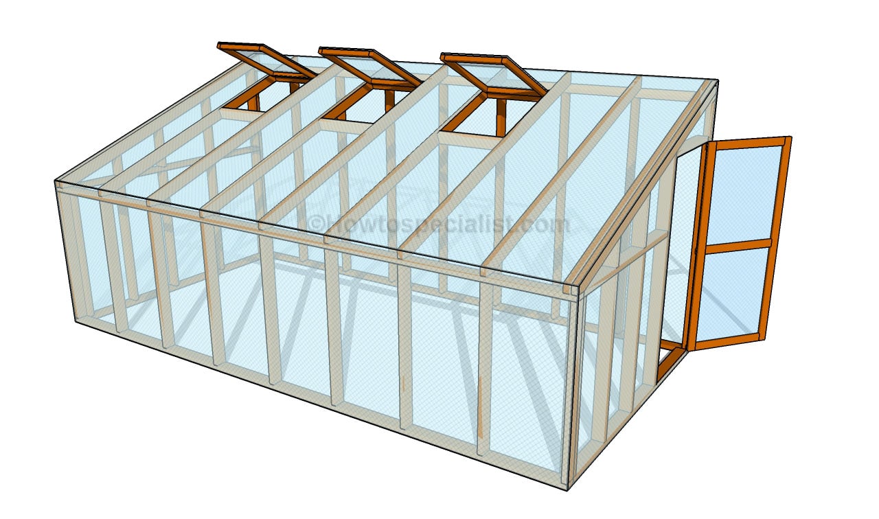 DIY Greenhouse Building Plans