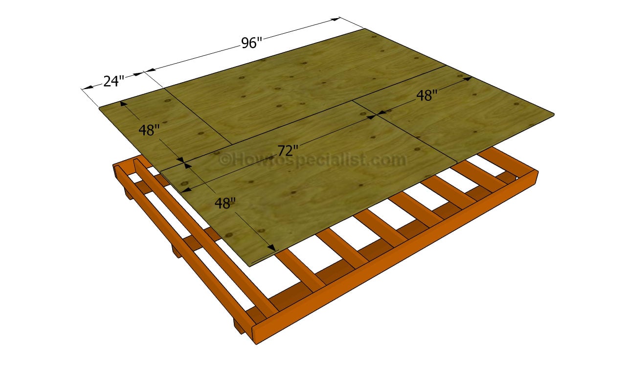 How Build Shed Floor