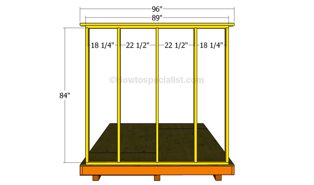 Back wall plans