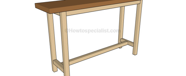 How to build a console table