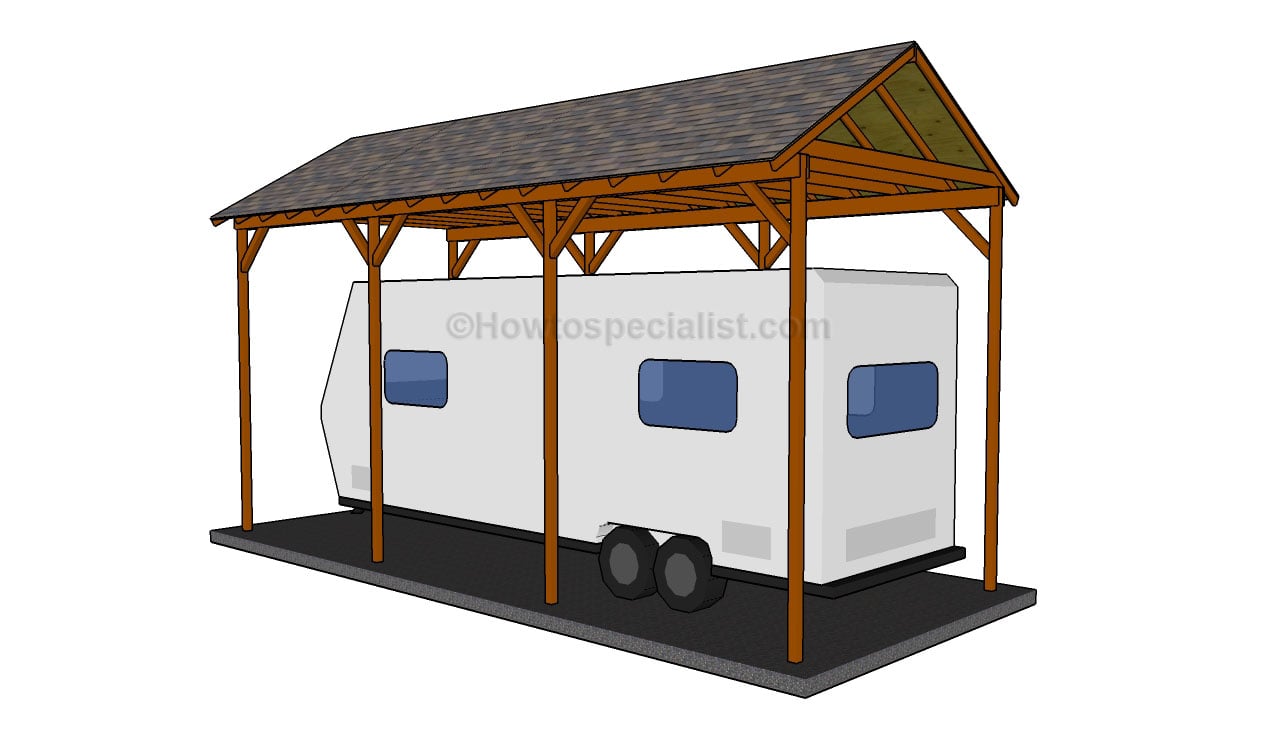 How to Build a Wooden RV Carport