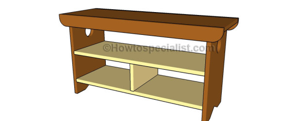 Storage bench plans | HowToSpecialist - How to Build, Step by Step DIY