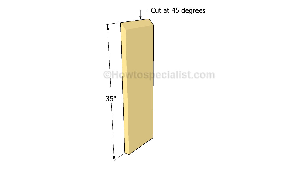 How to build a rolling over bed table • Grillo Designs