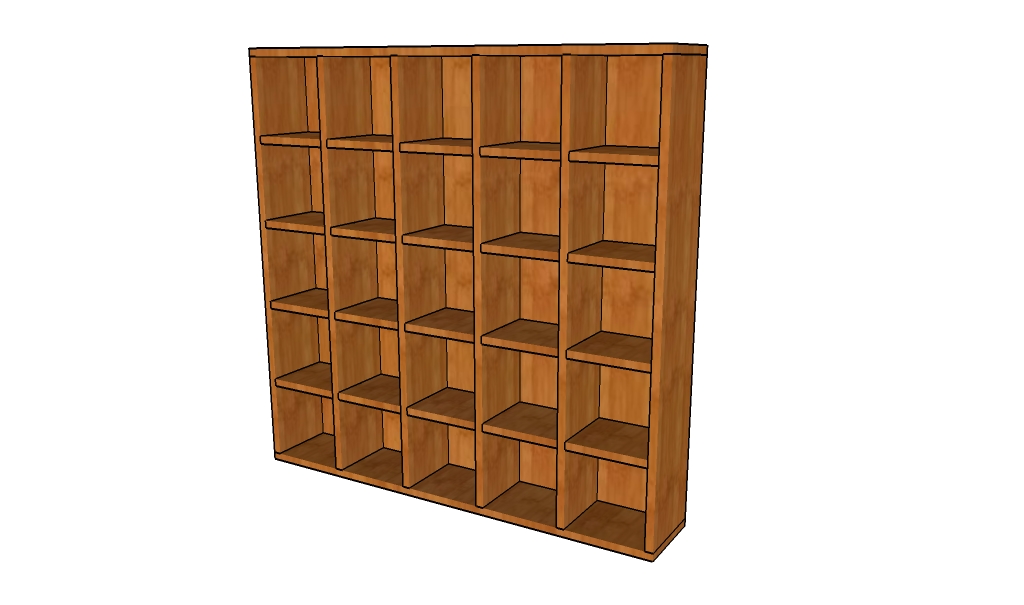 Wood Bookcase Plans