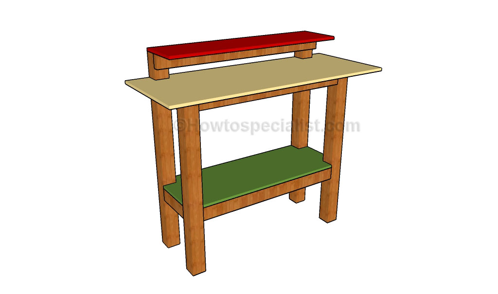 Simple desk plans  HowToSpecialist - How to Build, Step by Step DIY Plans