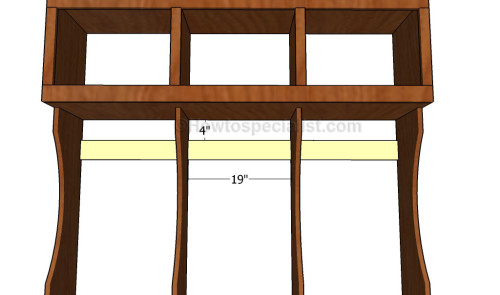 Fitting the supports