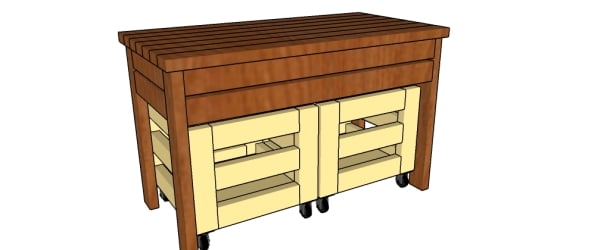 Storage table plans