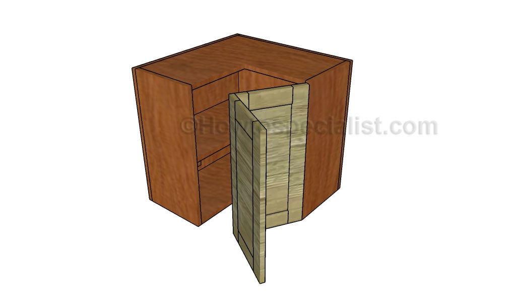 How To Build A Corner Cabinet Plans