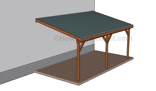 How to build an attached carport