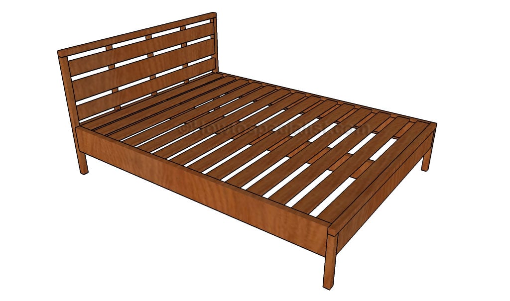 Queen Bed Frame Plans Howtospecialist How To Build Step By Step Diy Plans 