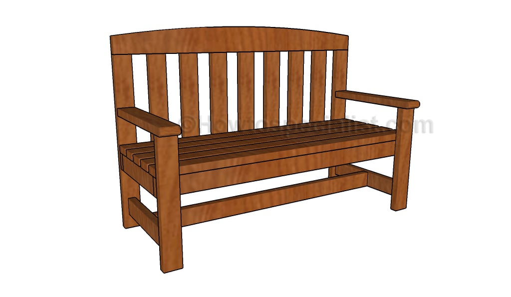 2x4 Bench Plans Howtospecialist How To Build Step By