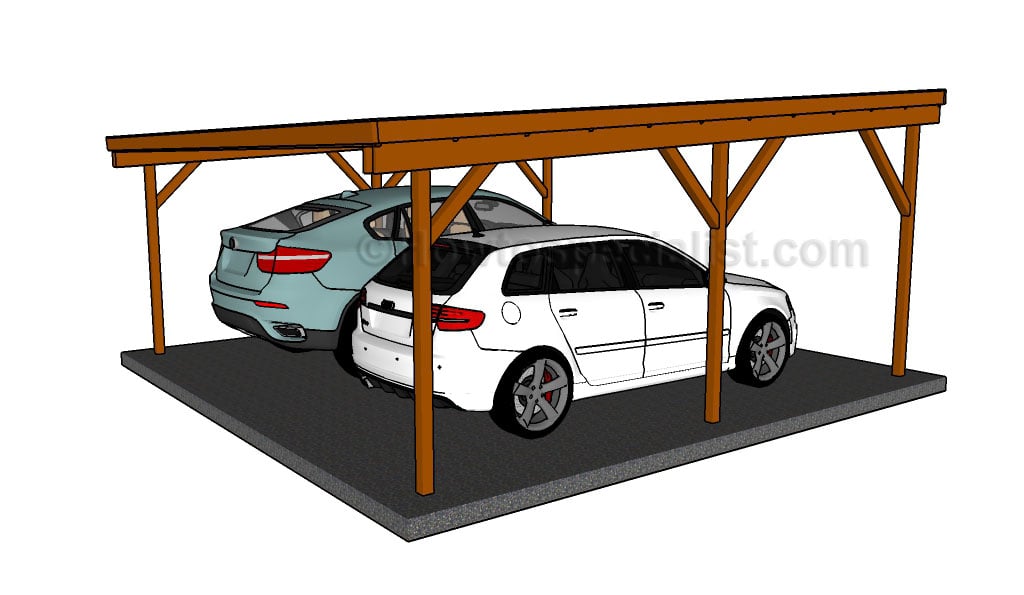 Carport Plans Howtospecialist How To Build Step By Step Diy Plans