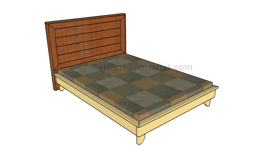 How To Build A Cal King Platform Bed Frame