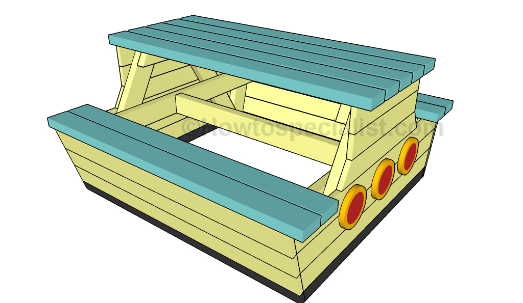 Kids picnic table plans | HowToSpecialist - How to Build, Step by Step 