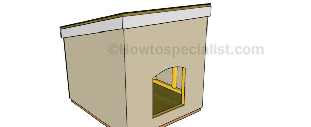 Large dog house plans | HowToSpecialist - How to Build, Step by Step 