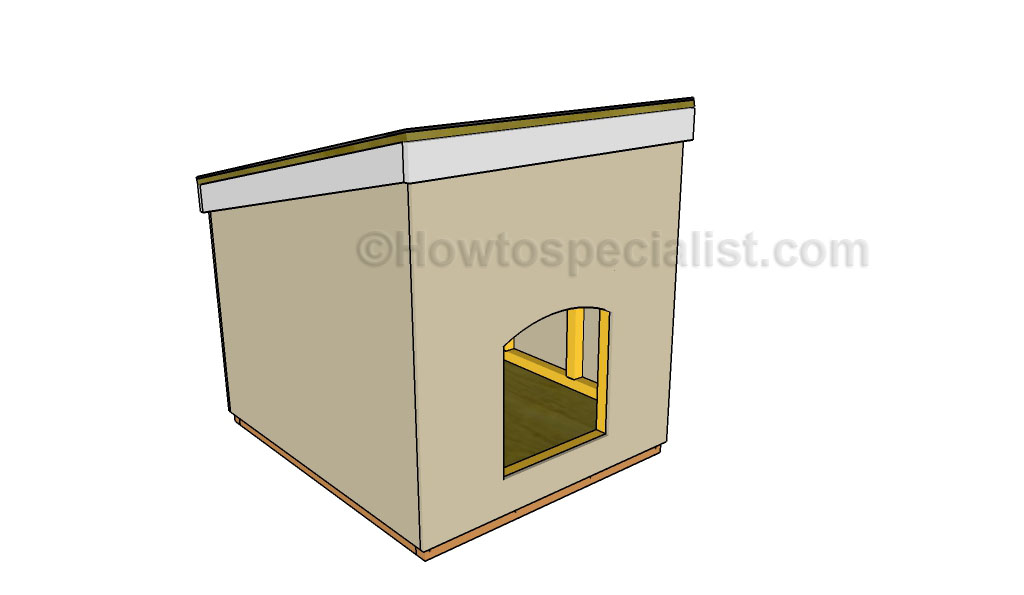 Simple Dog Houses For Large Dogs Large Dog House Plans