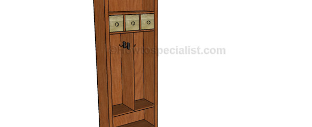 Mudroom locker plans | HowToSpecialist - How to Build, Step by Step DIY