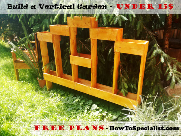 Vertical garden plans