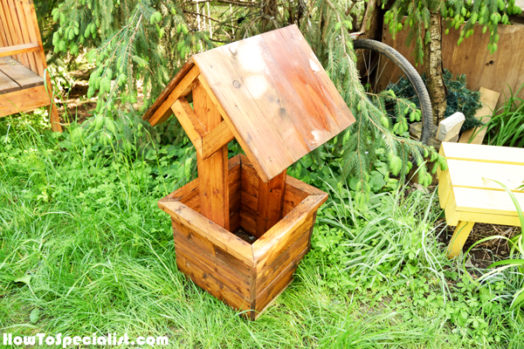 How to Build a Wishing Well Planter | HowToSpecialist - How to Build