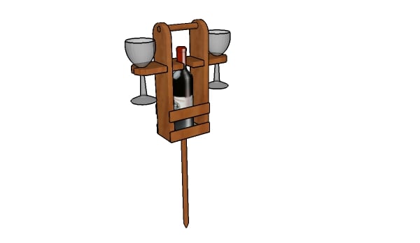 Picnic wine caddy plans