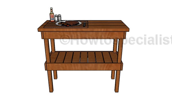 BBQ Wood Table Plans